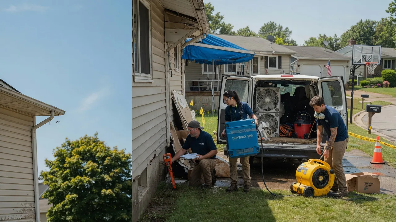 Ceiling Leak Cleanup in Burnt Prairie, IL near me